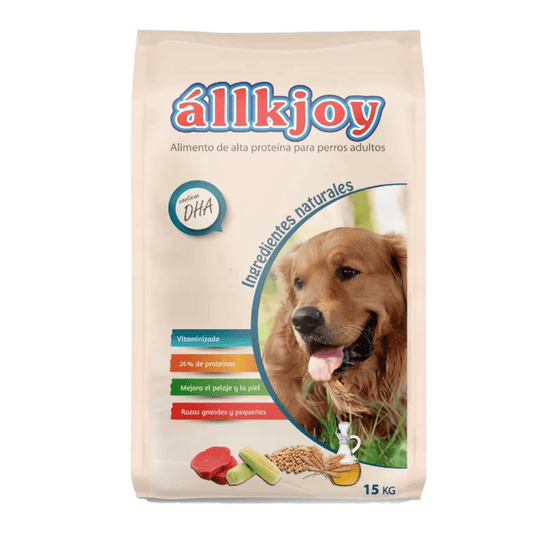 Allkjoy Adultos Razas Grandes y Pequeñas 15 Kg