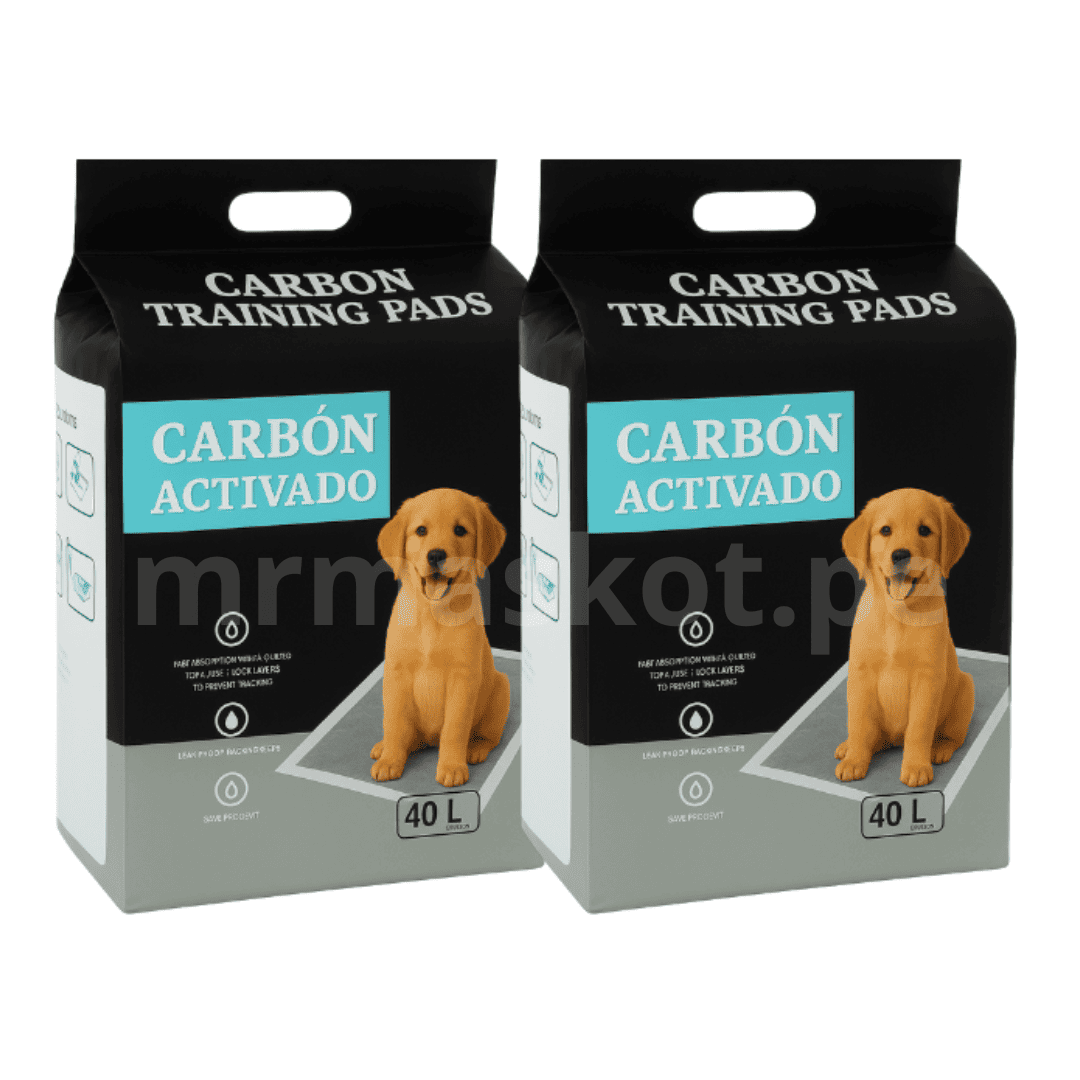 Pañal de piso Carbón Activado - Talla L [80 unid.]