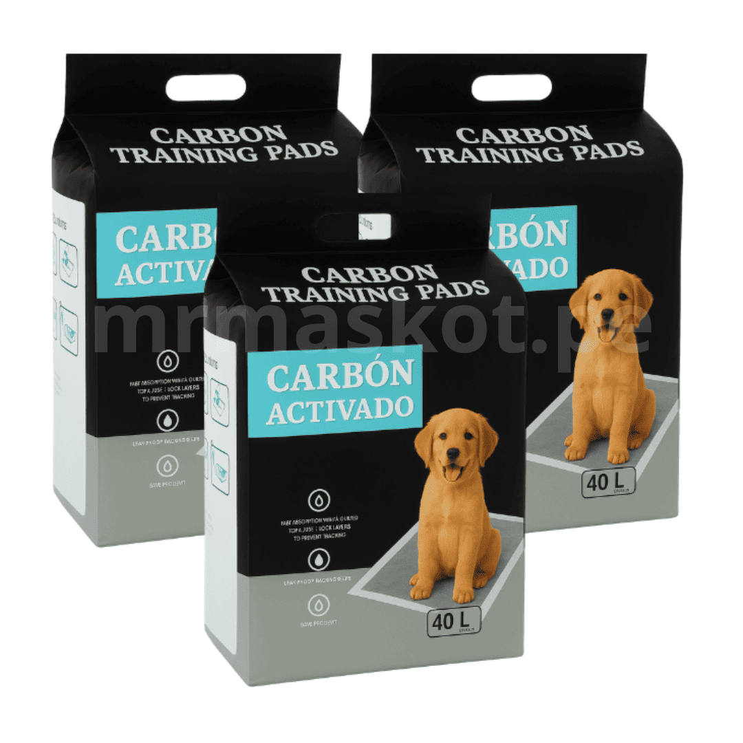 Pañal de piso Carbón Activado - Talla L [120 unid.]