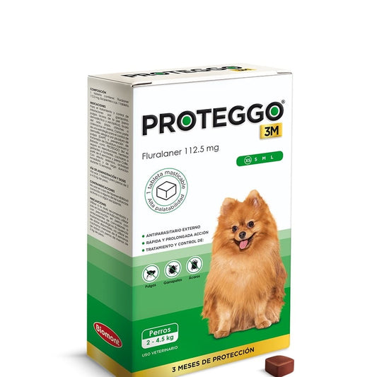 Proteggo 3M (112.5 mg) 2 a 4.5 kg.