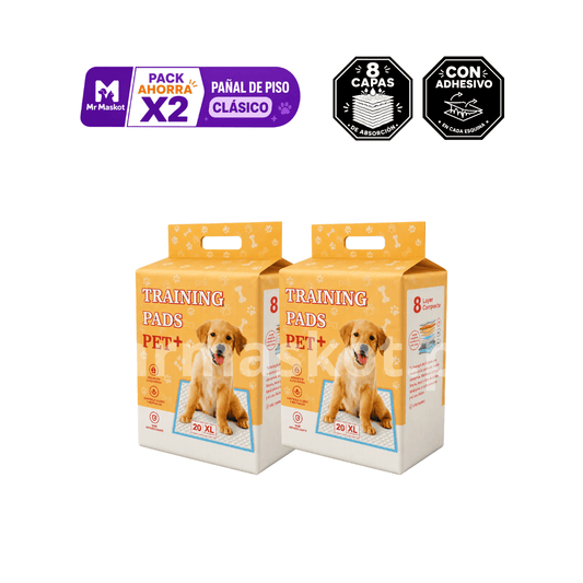 Pañal de piso Clásico 8 capas - Talla XL [40 unid.]