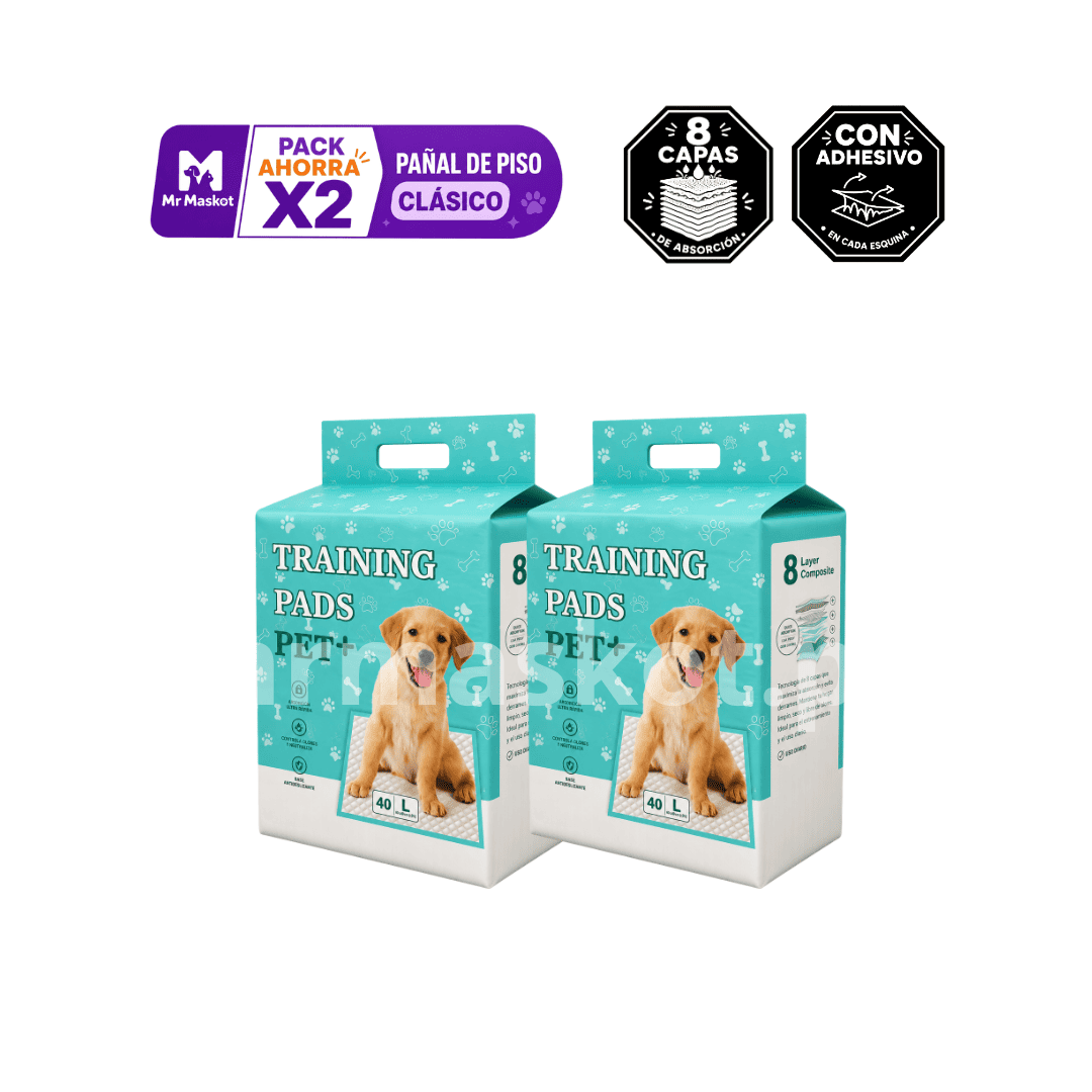 Pañal de piso Clásico 8 capas - Talla L [80 unid.]