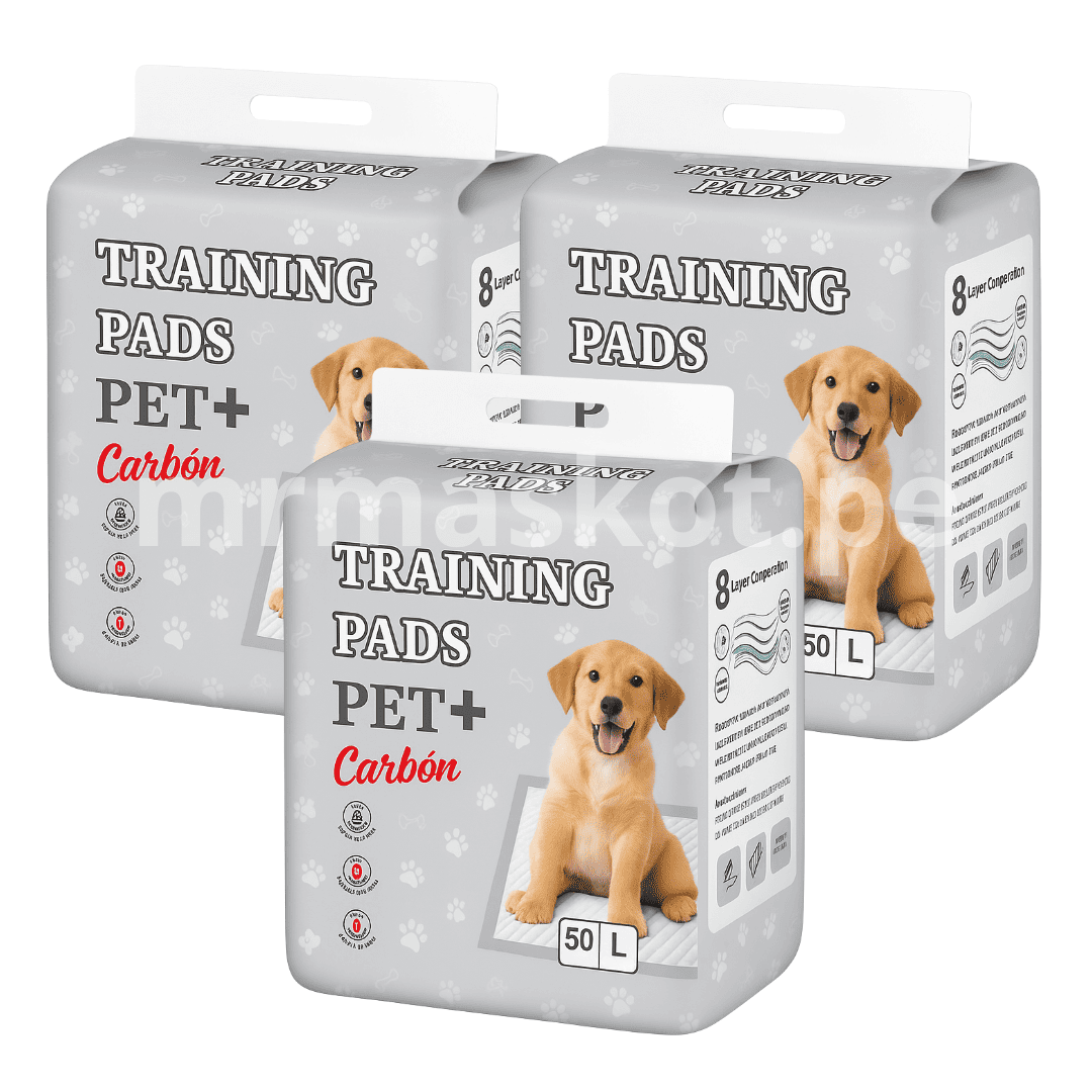 Pañal de piso Carbón Activado 8 capas - Talla L [150 unid.]