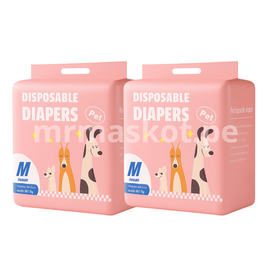 Pañal Tipo Calzón para Hembra - Talla M [20 unid.]