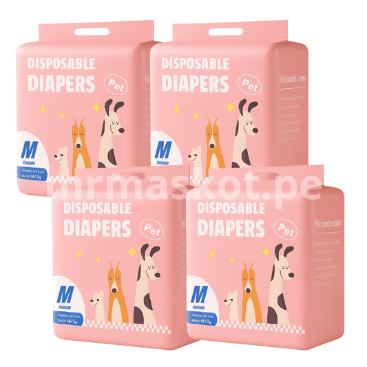 Pañal Tipo Calzón para Hembra - Talla M [40 unid.]