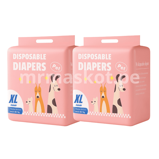 Pañal Tipo Calzón para Hembra - Talla XL [20 unid.]