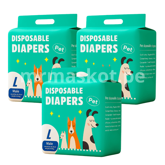 Pañal Tipo Faja para Macho - Talla L [36 unid.]