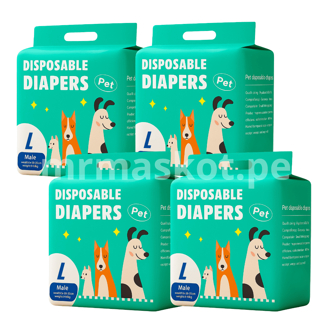 Pañal Tipo Faja para Macho - Talla L [48 unid.]