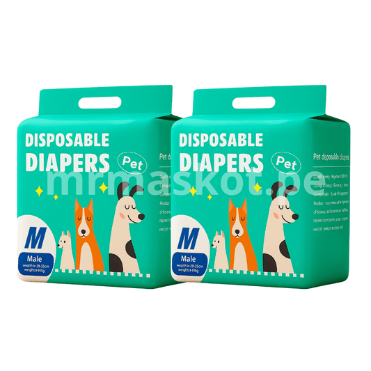 Pañal Tipo Faja para Macho - Talla M [24 unid.]