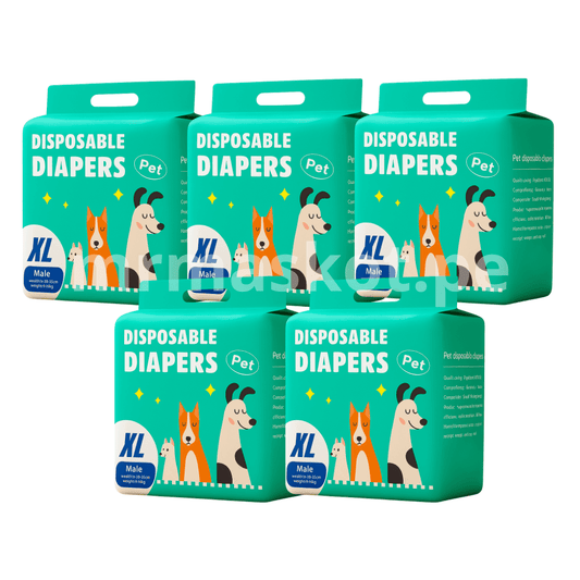 Pañal Tipo Faja para Macho - Talla XL [60 unid.]